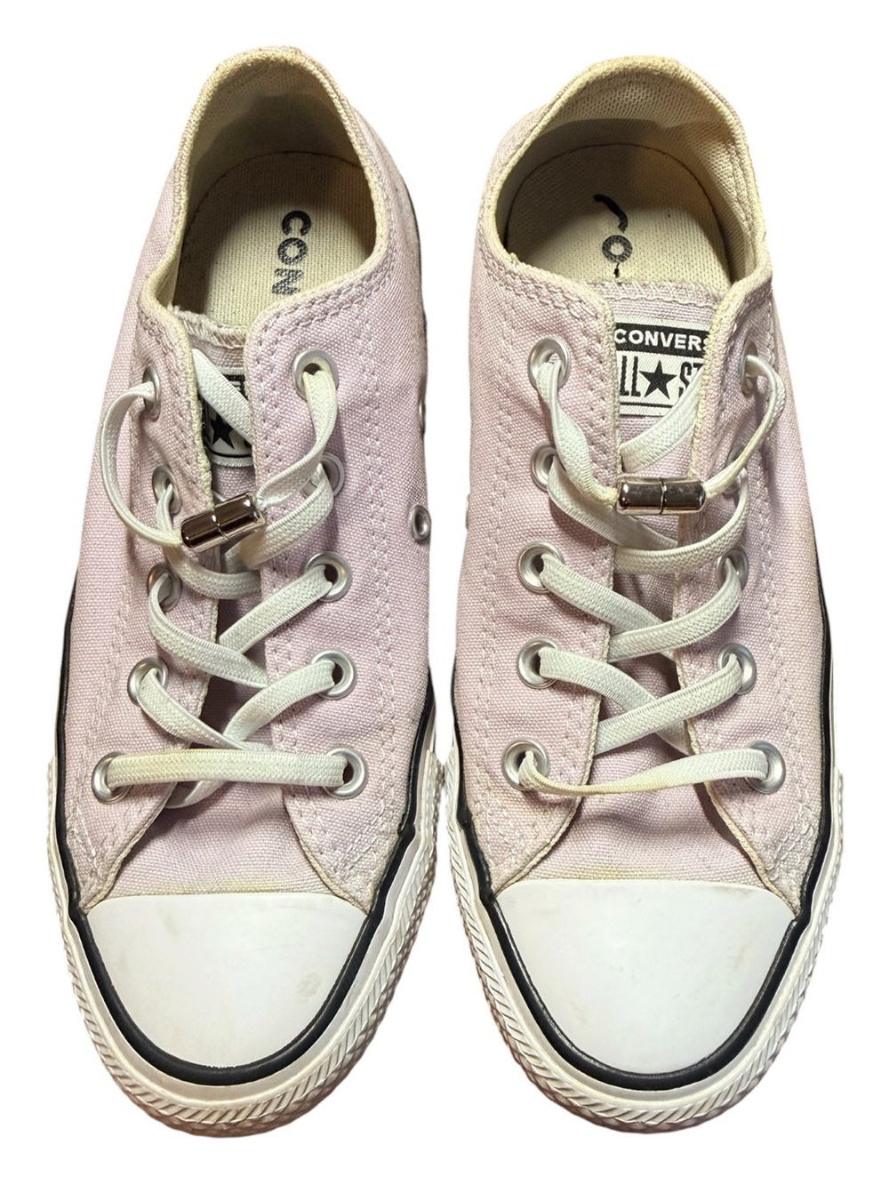 Converse Low Top Sneakers in Light Purple